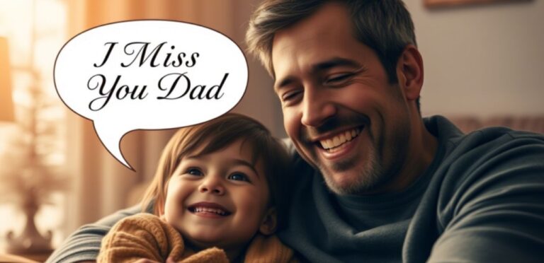 Inspirational Miss You Dad Messages For Father’s Day In Heaven