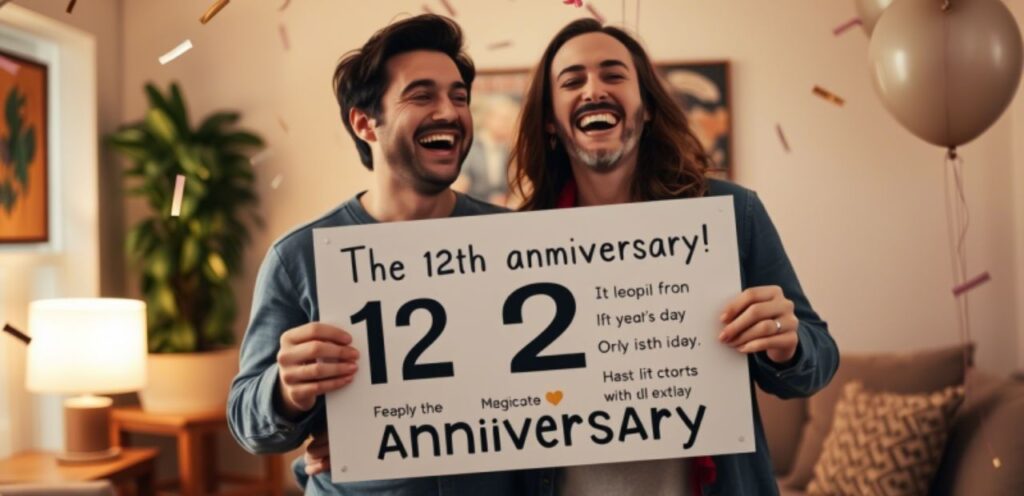 Funny 12th Anniversary Quotes for the Humor-Fueled Couple